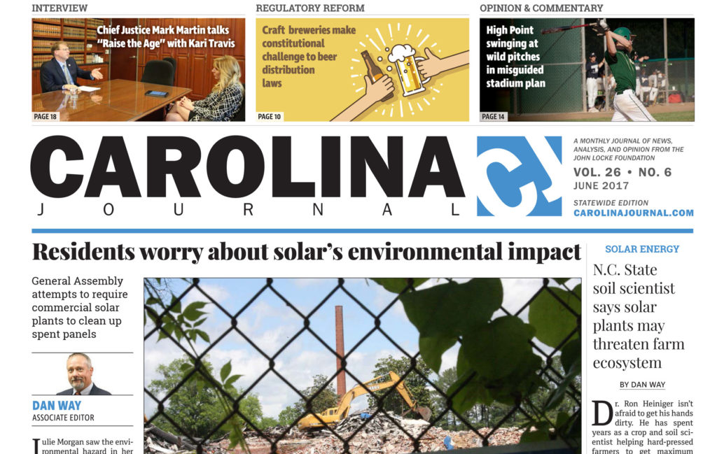 Carolina Journal’s print edition gets a fresh look Carolina Journal