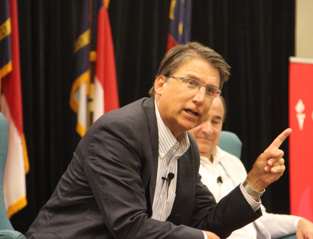 Former Gov. Pat McCrory in 2017. (CJ photo)