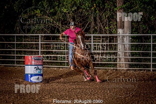 08-26-20 VMR Wednesday Night Barrels