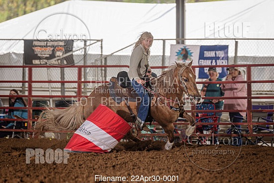 04-30-22 Kelley Family Benefit Barrel Race at Mount Vernon