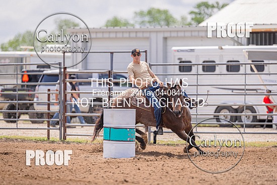 05-04-24 Bradfield Arena Barrel Race