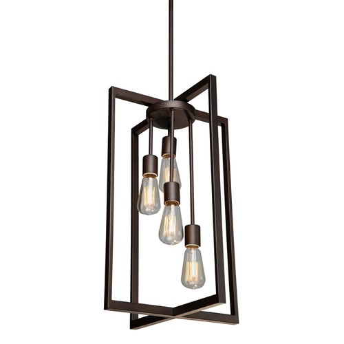 Modern Oil Rubbed Bronze Chandelier James+James Furniture