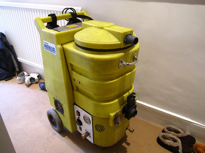 carpet and upholstery cleaning machine