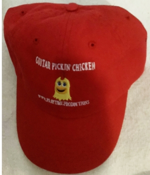 Guitar Pickin' Chicken®  Red Hat