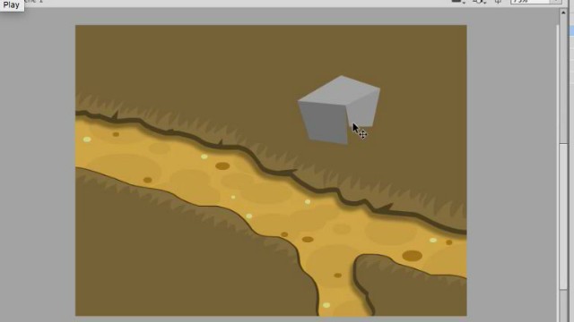 How to Draw Level Terrain Art in Adobe Animate or Flash video tutorials 1