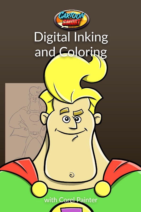 Digital Inking and Coloring with Corel Painter Video Tutorials
