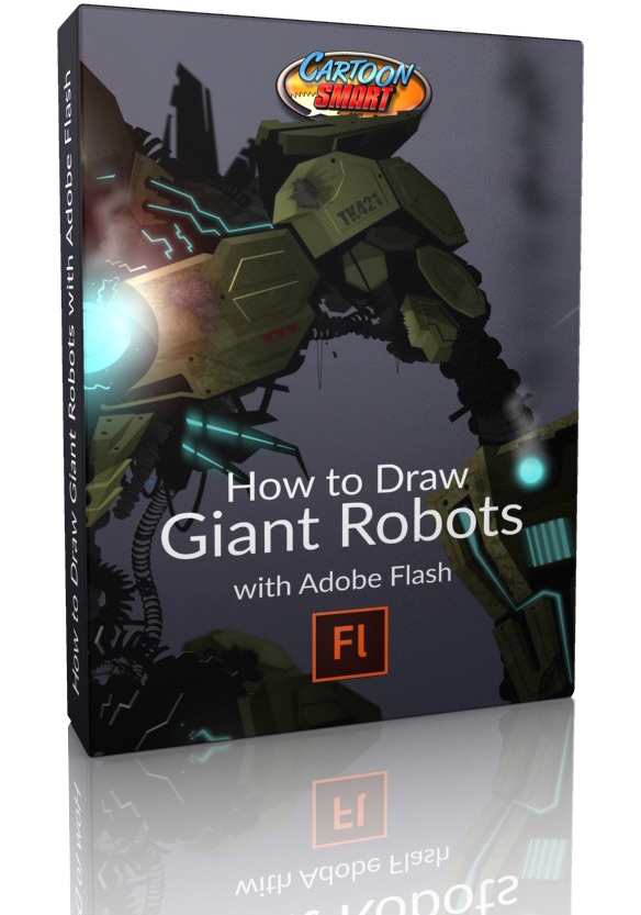 How to Draw Giant Robots in Adobe Flash - Video tutorials