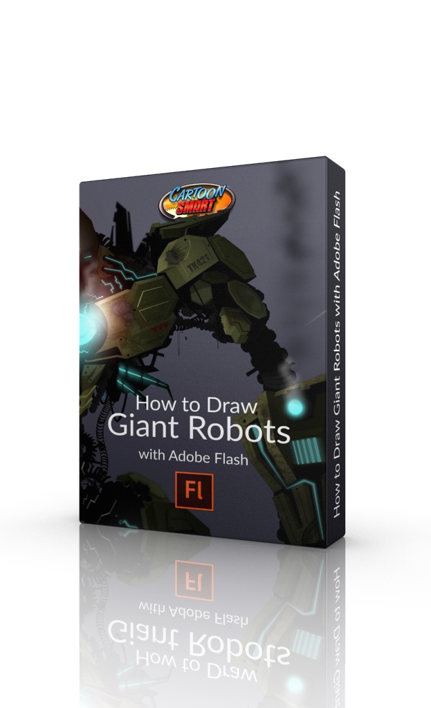 How to Draw Giant Robots in Adobe Flash - Video tutorials