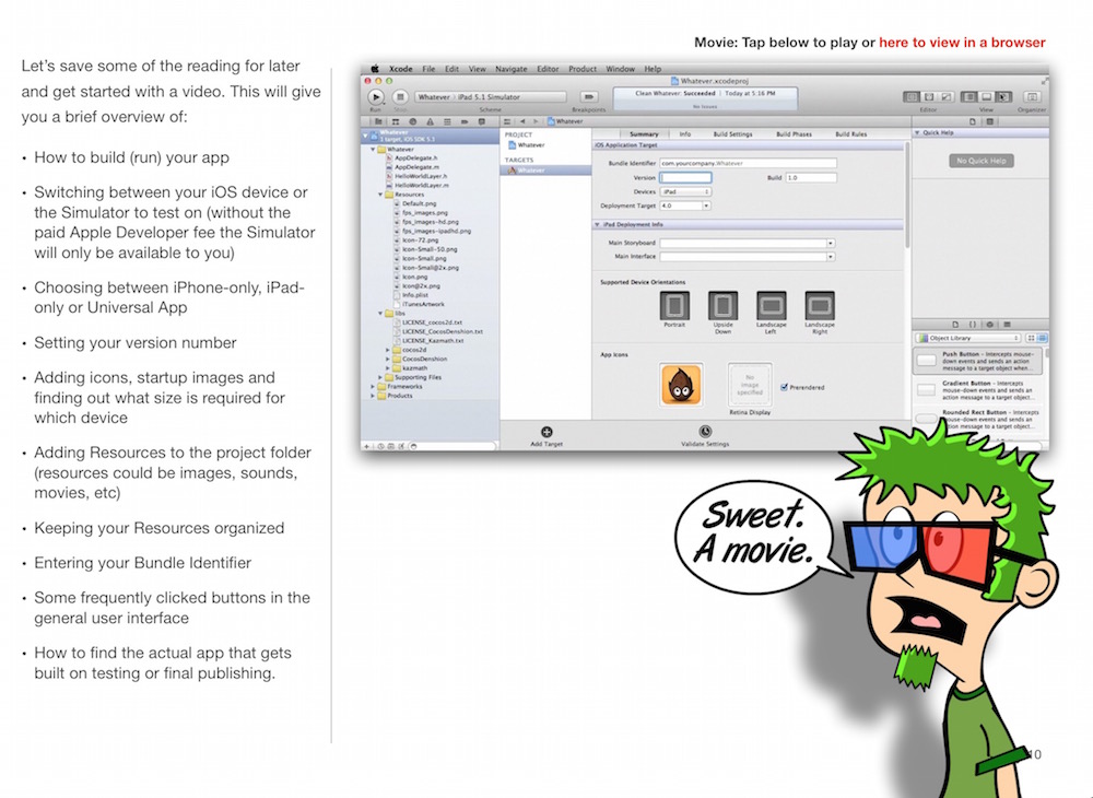iOS Game Programming with Xcode and Cocos2d