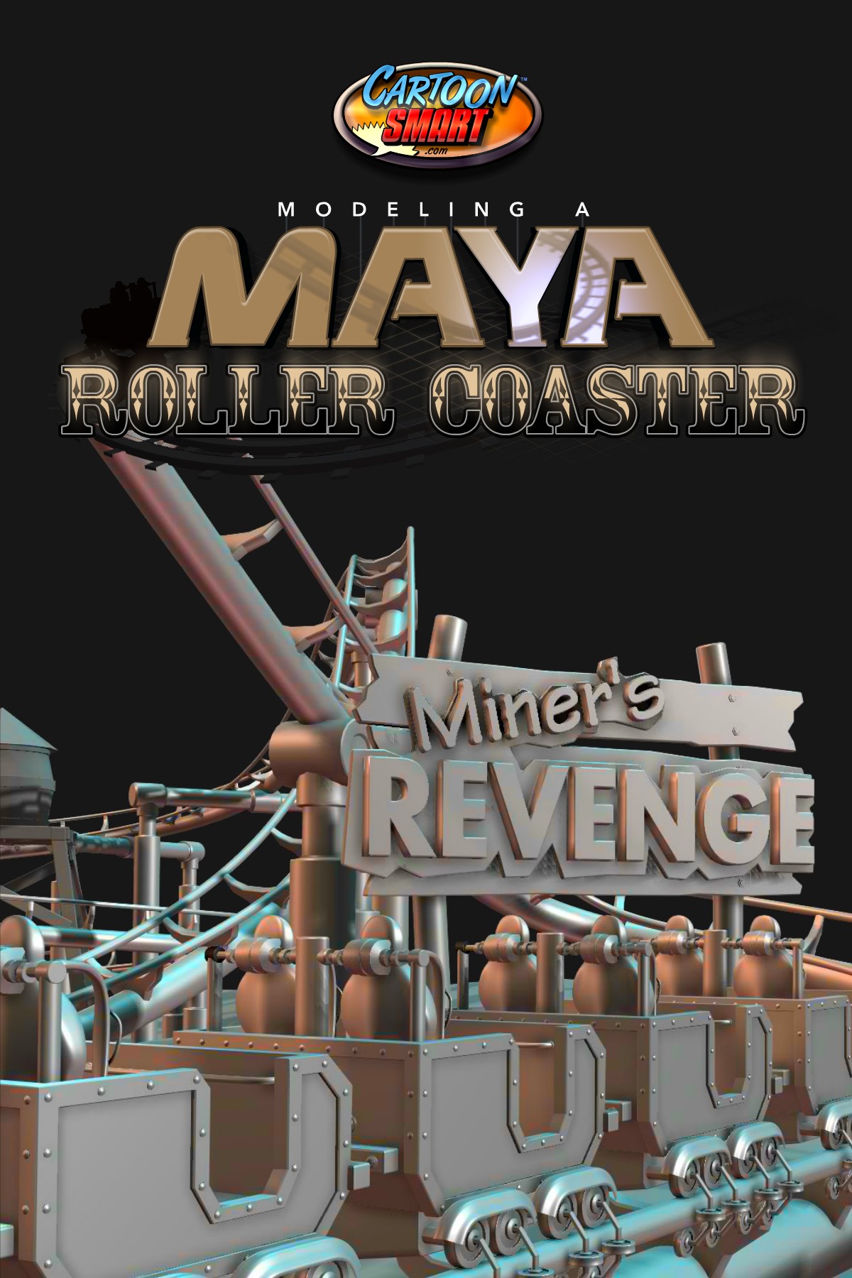 Maya Modeling Tutorial - Roller Coaster