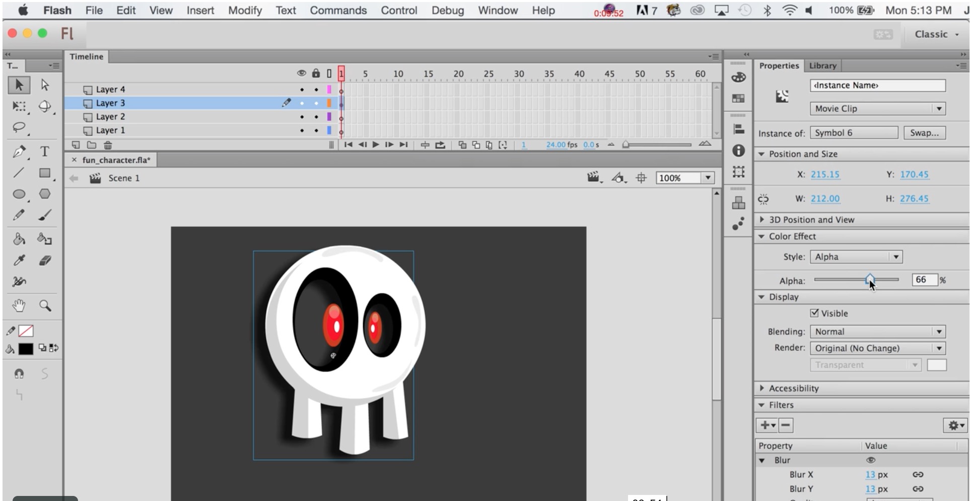 Illustration tutorial space invader icon