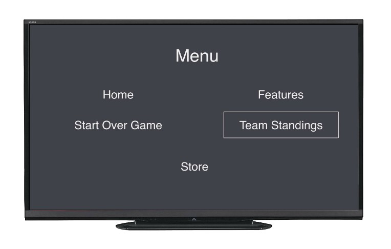 template screen on tvOS