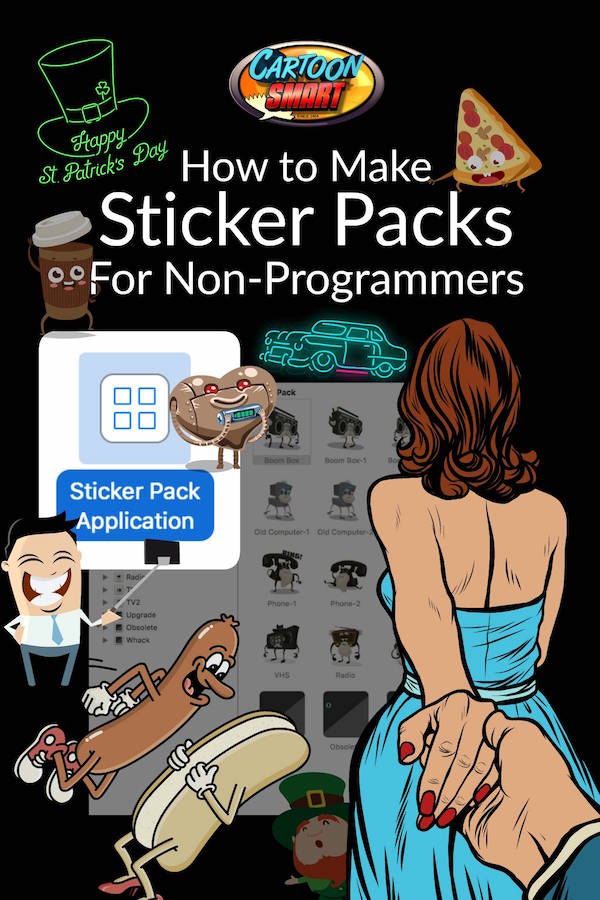 How to Make Sticker Packs for Non Programmers Video Tutorials