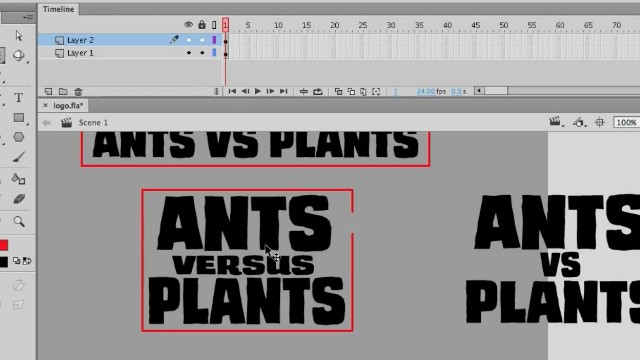 How to Draw a Logo using Adobe Animate Video Tutorial