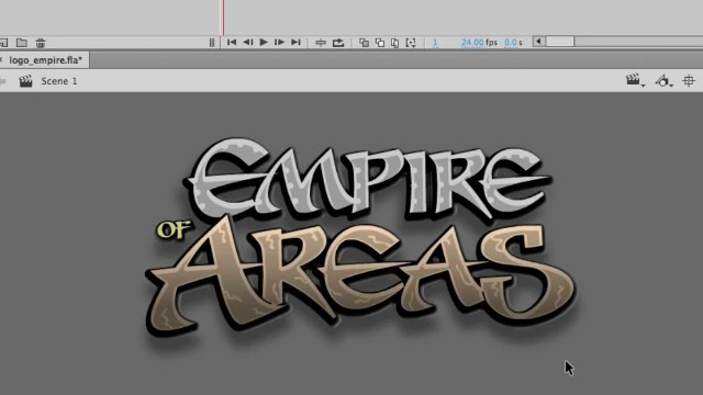 How to Draw a Logo using Adobe Animate Video Tutorial 3