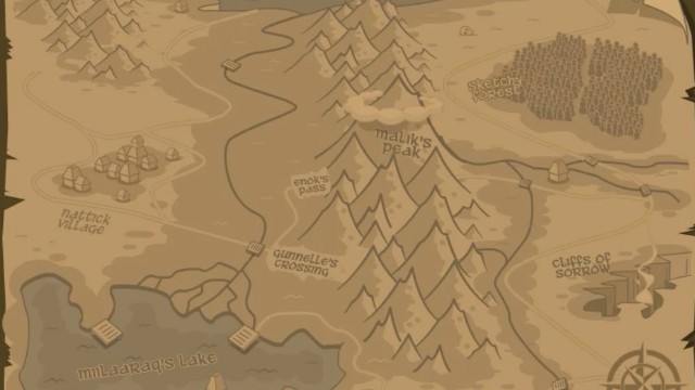 How to Draw a Cartoon Map in Adobe Animate video tutorials 5