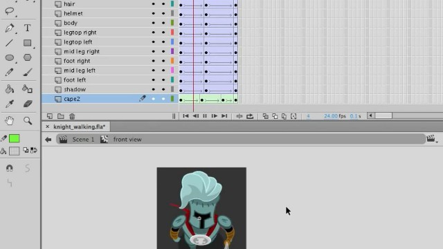 How to Animate a Top-Down Game Character in Adobe Animate