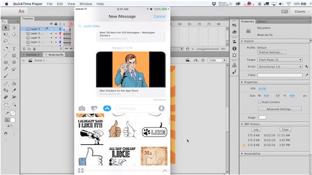 Introduction to Sticker Packs Video Tutorial