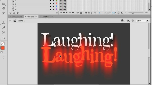 Animating Text, Adding Filters, and Exporting Sticker Sequences