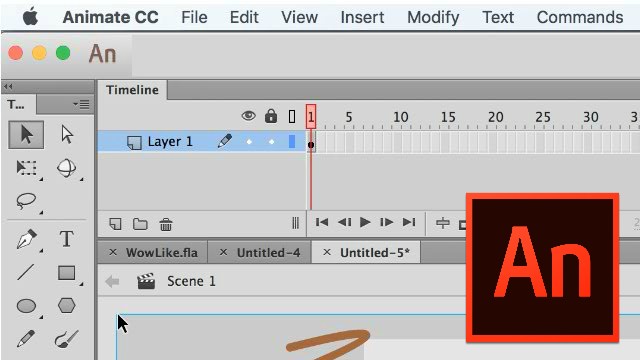 Initial Setup with Adobe Animate or Flash to Make Stickers