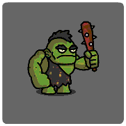 Tiny Ogre Bosses Royalty Free Game Art
