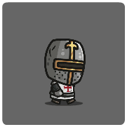 Templar Knight royalty free game art