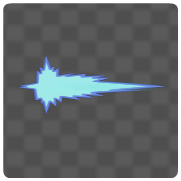Scifi game art FX muzzle