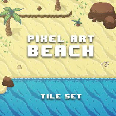 Pixel-Beach-Game-Art-Tile-Set-408