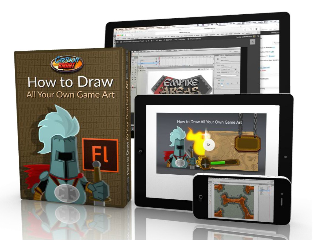 How to Draw All Your Own Game Art - Video Tutorial
