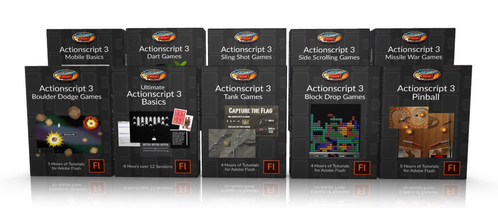 Actionscript 3 Game Development Tutorial Bundle