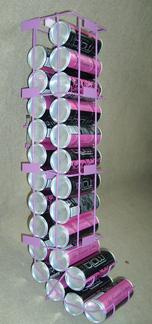 Gravity feeder for cans