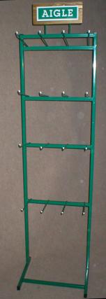 Strong stand with single hooks