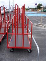 Trolley for heavy items