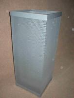Trash on the basis of perforated sheet