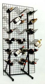 Grid-based bottles display