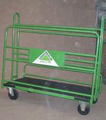 Trolley for pannels