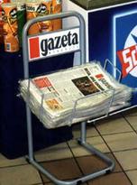 Newspaper stand