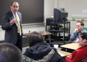 Rich Clark teaching a class.