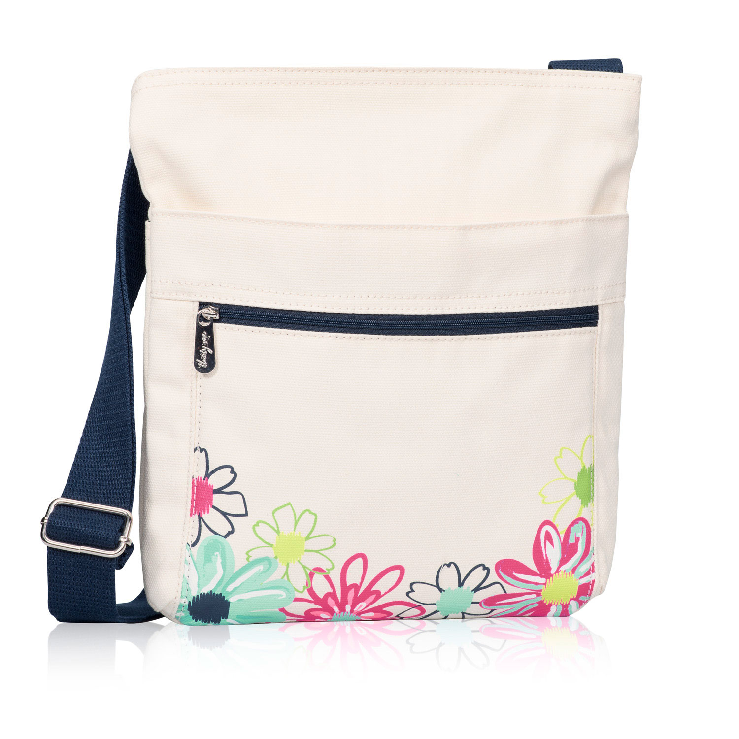 Natural w/ Loopsy Daisy Organizing Shoulder Bag ThirtyOne Gifts
