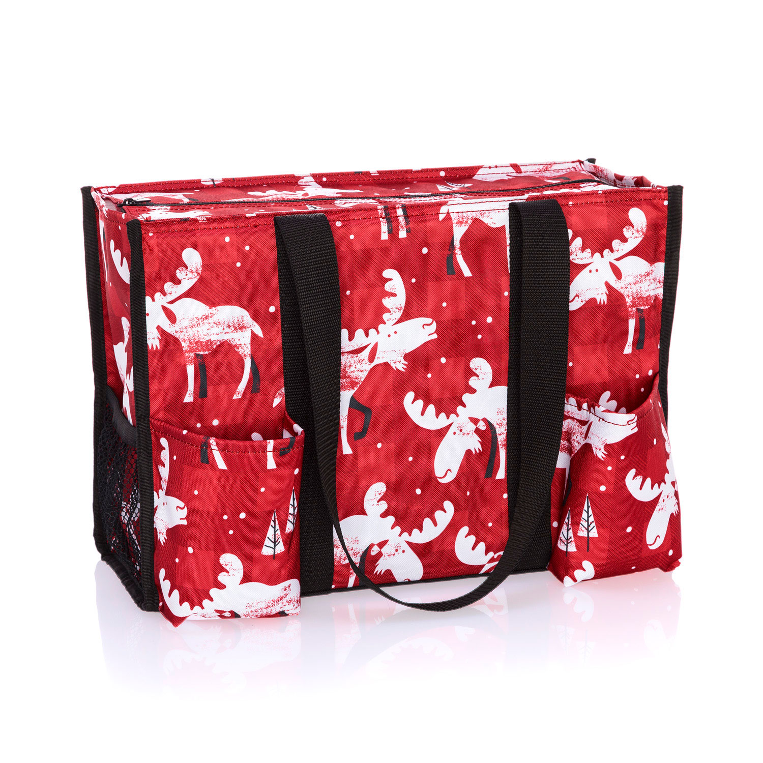Moosin' Around ZipTop Organizing Utility Tote ThirtyOne Gifts