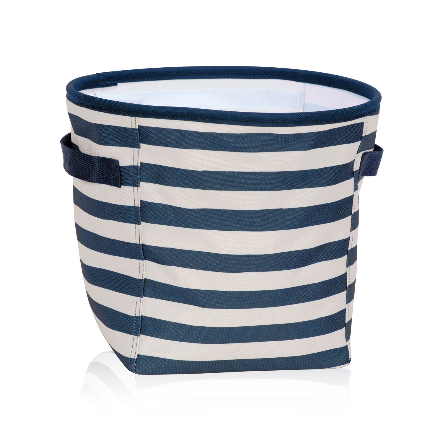 Navy Rugby Stripe Mini Storage Bin ThirtyOne Gifts