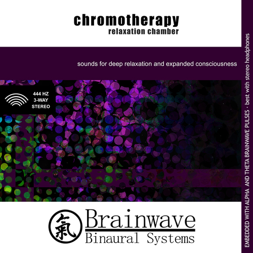 Chromotherapy Relaxation Chamber Cover Art Blurred Background