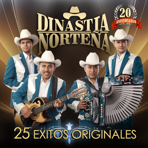 25 Exitos Originales Cover Art Blurred Background