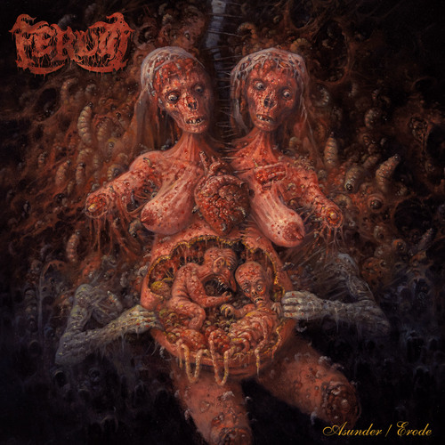 Asunder / Erode Cover Art Blurred Background