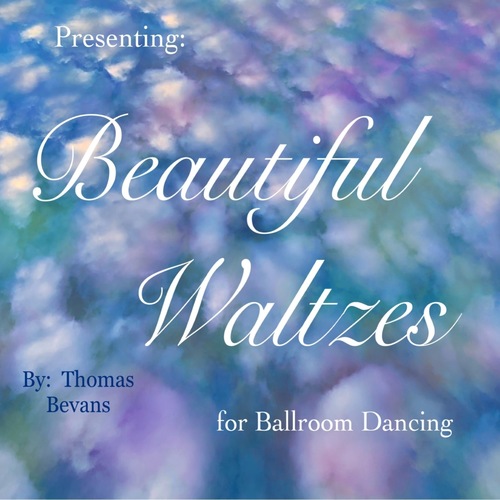 Beautiful Waltzes Cover Art Blurred Background