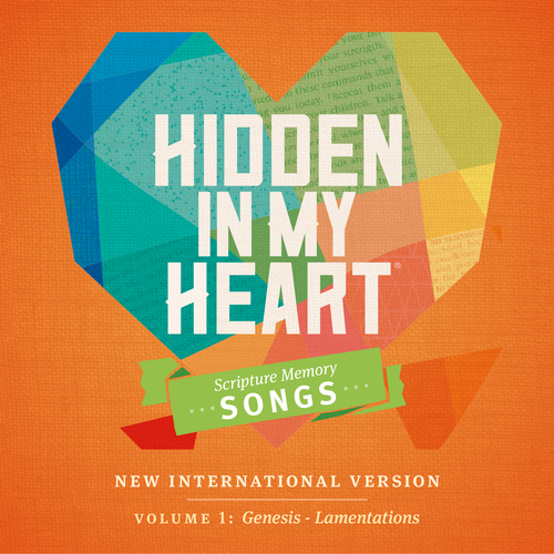 Hidden in My Heart Scripture Memory Songs NIV, Vol. 1 Cover Art Blurred Background