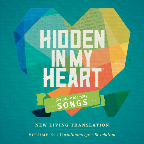 Hidden in My Heart Scripture Memory Songs NLT, Vol. 3 Cover Art Blurred Background