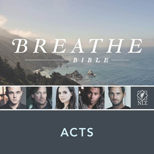 Breathe Bible: Acts NLT Cover Art Blurred Background