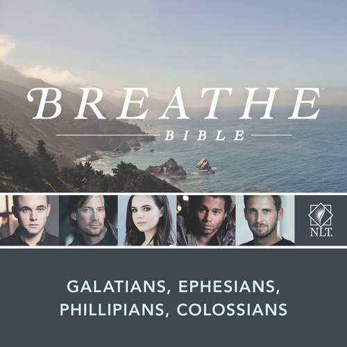 Breathe Bible: Galatians to Colossians NLT Cover Art Blurred Background