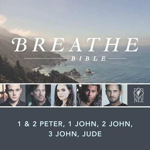 Breathe Bible: 1 Peter to Jude NLT Cover Art Blurred Background